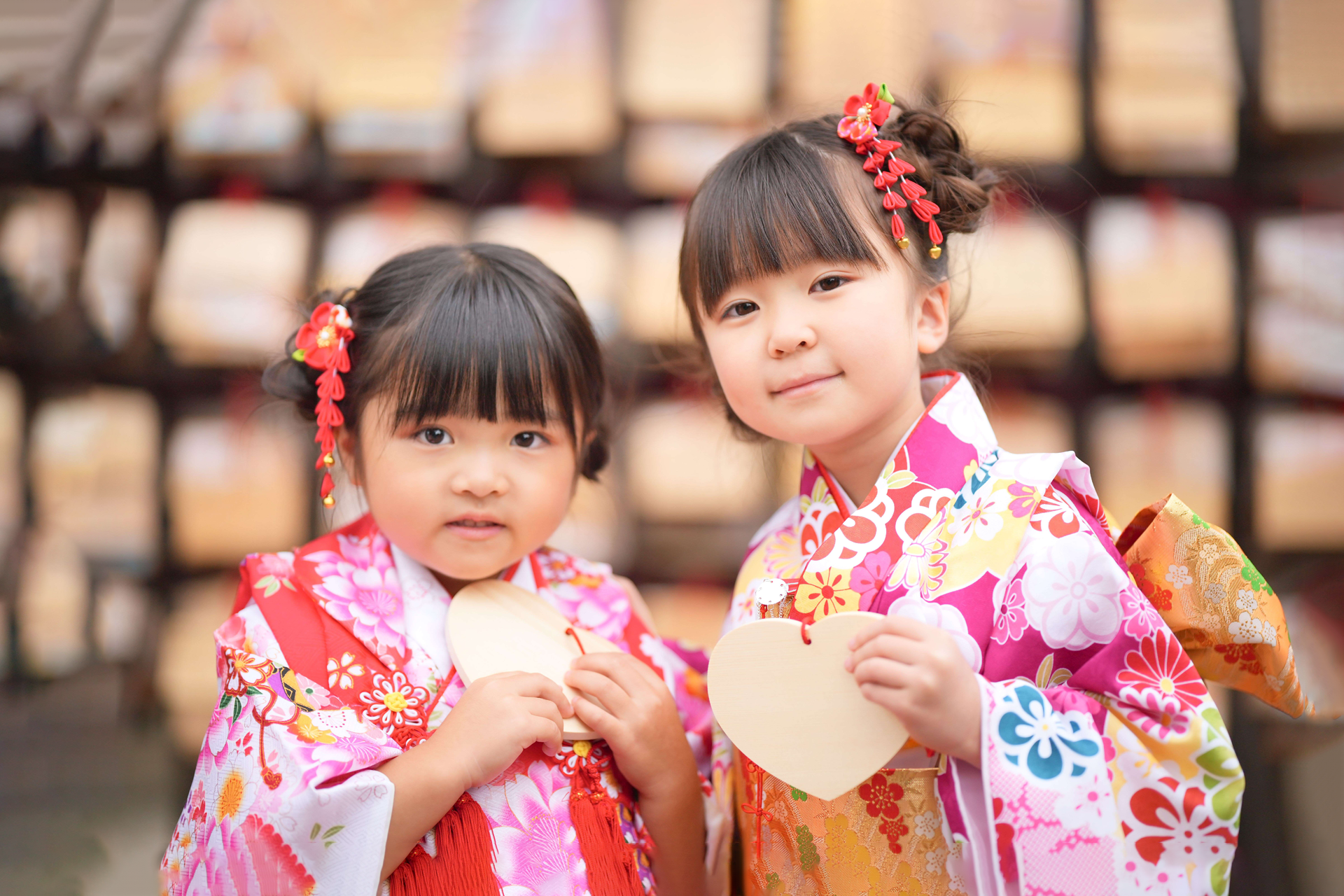 七五三祝い